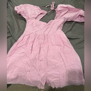 A&F - Puff Sleeve Romper